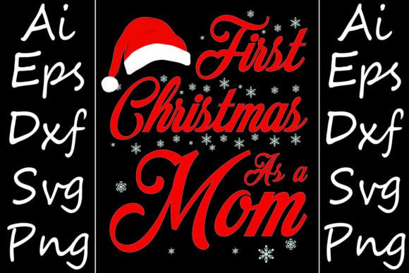 First Christmas As a Mom Graphics and Crafts Review