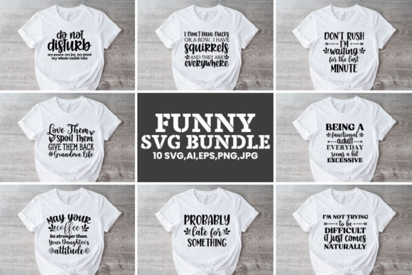 Funny SVG Bundle I Funny SVG T Shirt Review