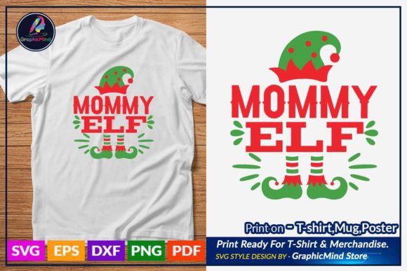 Mommy Elf Funny Svg Tshirt: A Crafts & Graphics Review for Sellers