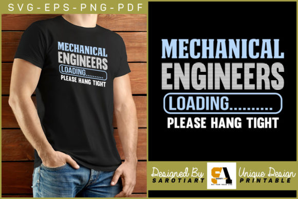Testing the Mechanical Engineering Loading Funny SVG
